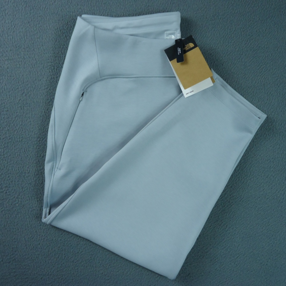 The North Face Jaida Pants Womens XL Frost Grey SlimFit Stretch 27" Trousers NWT